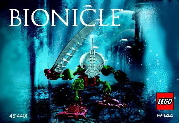 Конструктор LEGO (ЛЕГО) Bionicle 6944 Good Guy 07