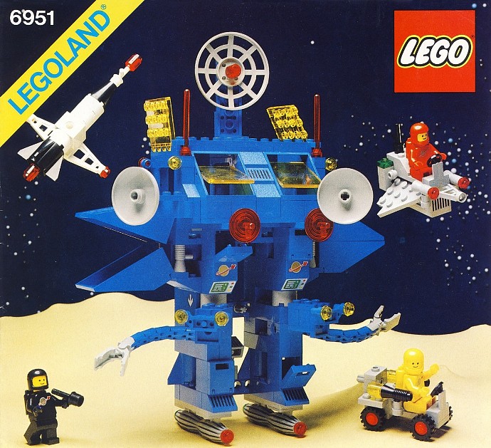 Lego space shop robot