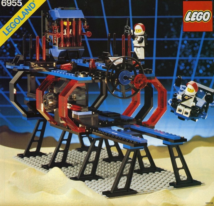 Конструктор LEGO (ЛЕГО) Space 6955 Space Lock-Up Isolation Base