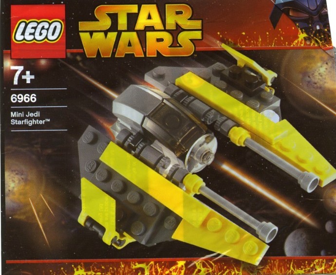 Конструктор LEGO (ЛЕГО) Star Wars 6966 Jedi Starfighter
