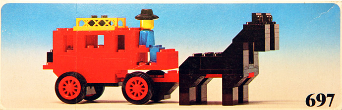Конструктор LEGO (ЛЕГО) LEGOLAND 697 Stage Coach