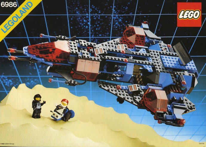 Конструктор LEGO (ЛЕГО) Space 6986 Mission Commander