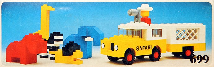 Конструктор LEGO (ЛЕГО) LEGOLAND 699 Photo Safari