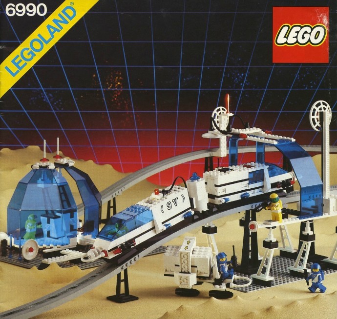 Monorail Transport System 6990 Space LEGO