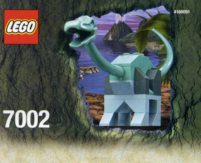 Конструктор LEGO (ЛЕГО) Dinosaurs 7002 Baby Brachiosaurus