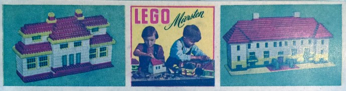 Конструктор LEGO (ЛЕГО) System 700_A Automatic Binding Bricks Small Brick Set (Lego Mursten)