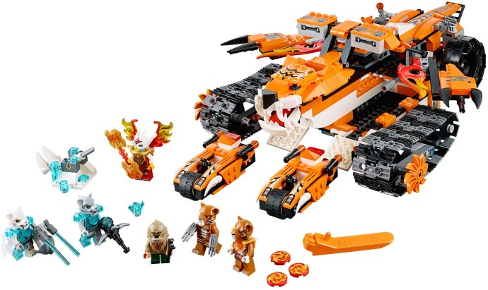 Конструктор LEGO (ЛЕГО) Legends of Chima 70224 Tiger's Mobile Command