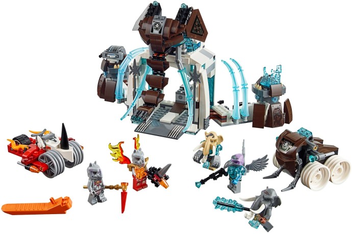 Конструктор LEGO (ЛЕГО) Legends of Chima 70226 Mammoth's Frozen Stronghold