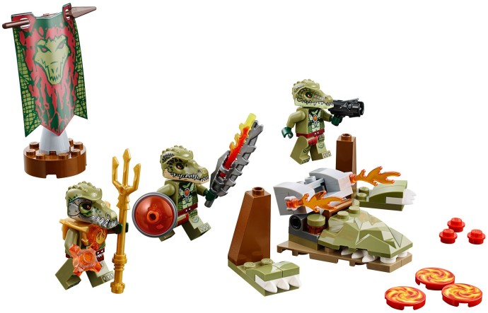 Конструктор LEGO (ЛЕГО) Legends of Chima 70231 Crocodile Tribe Pack