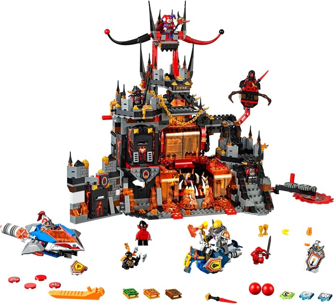Конструктор LEGO (ЛЕГО) Nexo Knights 70323 Jestro's Volcano Lair