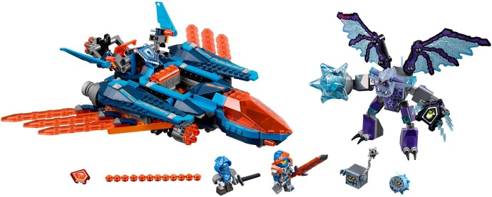 Конструктор LEGO (ЛЕГО) Nexo Knights 70351 Clay's Falcon Fighter Blaster