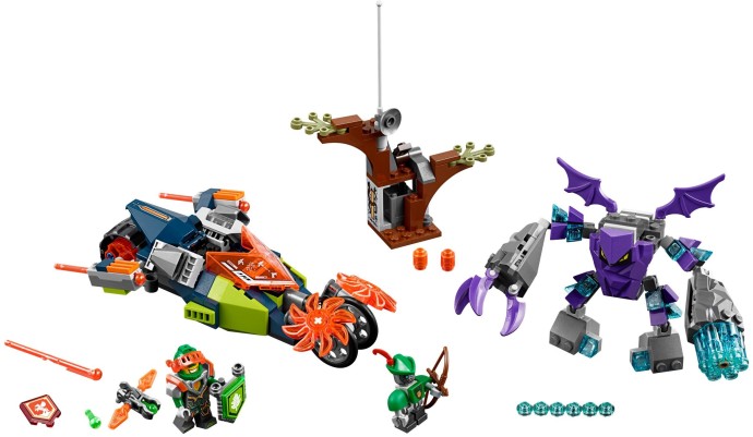 Конструктор LEGO (ЛЕГО) Nexo Knights 70358 Aaron's Stone Destroyer