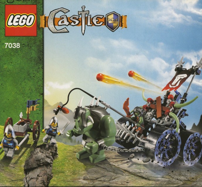 Конструктор LEGO (ЛЕГО) Castle 7038 Troll Assault Wagon