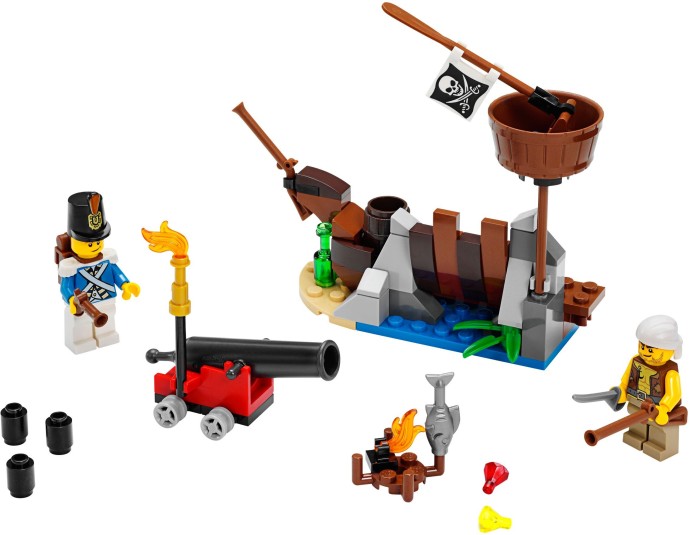 Конструктор LEGO (ЛЕГО) Pirates 70409 Shipwreck Defence