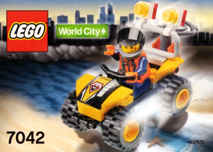 Конструктор LEGO (ЛЕГО) World City 7042 Dune Patrol