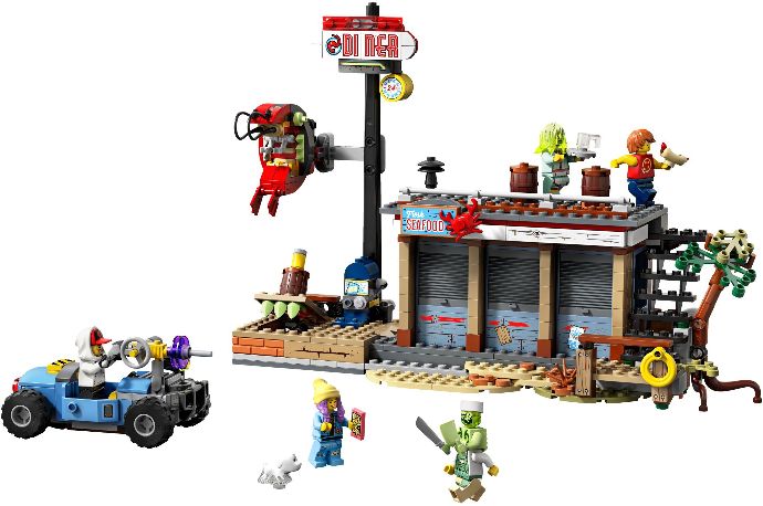 Конструктор LEGO (ЛЕГО) Hidden Side 70422 Shrimp Shack Attack