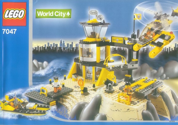 Конструктор LEGO (ЛЕГО) World City 7047 Coast Watch HQ