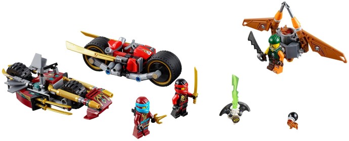 Ninja Bike Chase 70600 Ninjago LEGO