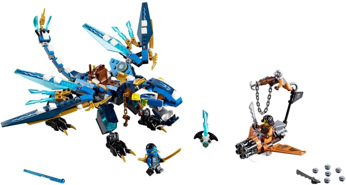 Конструктор LEGO (ЛЕГО) Ninjago 70602 Jay's Elemental Dragon