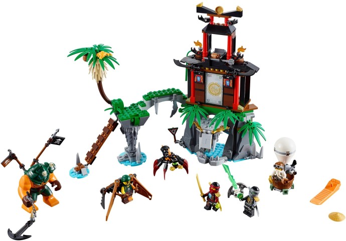 Конструктор LEGO (ЛЕГО) Ninjago 70604 Tiger Widow Island