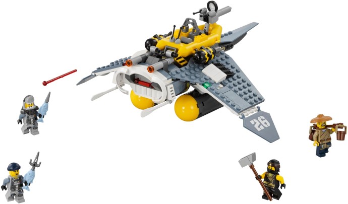 Конструктор LEGO (ЛЕГО) The LEGO Ninjago Movie 70609 Manta Ray Bomber