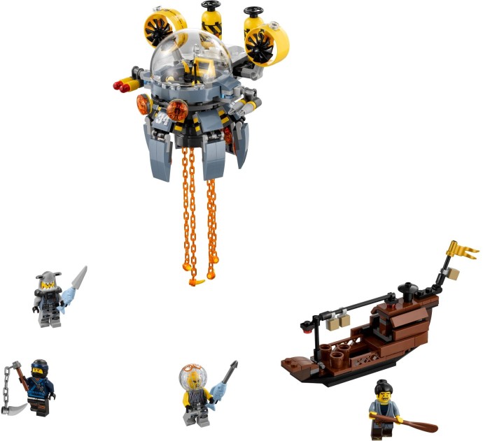 Конструктор LEGO (ЛЕГО) The LEGO Ninjago Movie 70610 Flying Jelly Sub