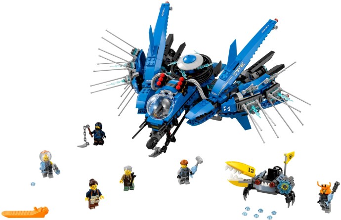 Конструктор LEGO (ЛЕГО) The LEGO Ninjago Movie 70614 Lightning Jet