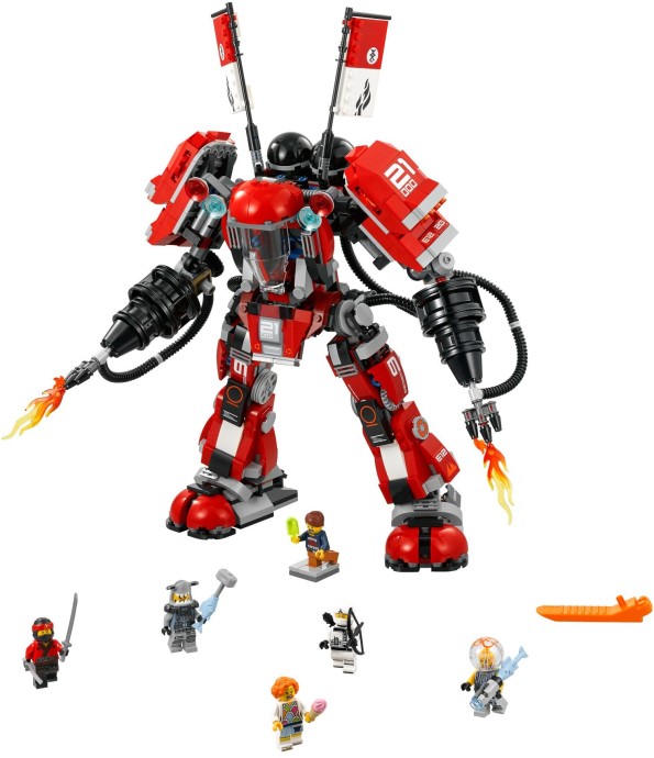Конструктор LEGO (ЛЕГО) The LEGO Ninjago Movie 70615 Fire Mech