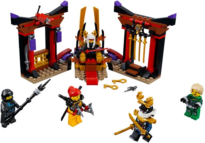 Конструктор LEGO (ЛЕГО) Ninjago 70651 Throne Room Showdown