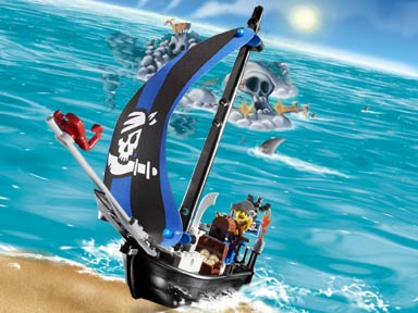 Lego junior pirate ship top