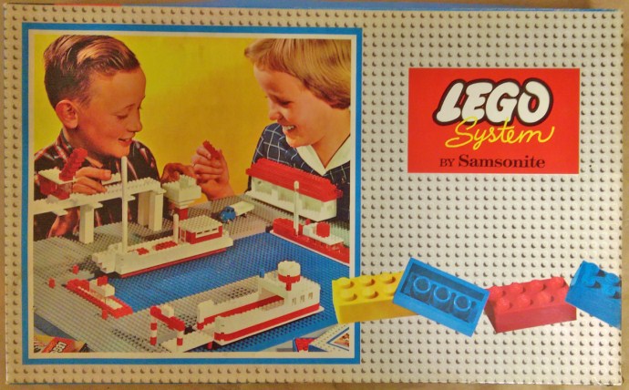 Конструктор LEGO (ЛЕГО) Samsonite 708 Medium Basic Set (Flat Box)