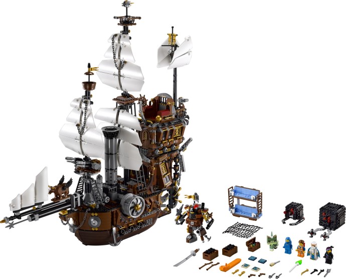 Конструктор LEGO (ЛЕГО) The LEGO Movie 70810 MetalBeard's Sea Cow