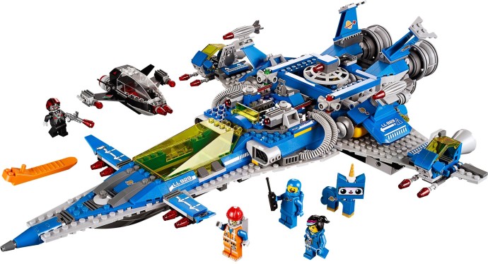 Конструктор LEGO (ЛЕГО) The LEGO Movie 70816 Benny's Spaceship, Spaceship, SPACESHIP!