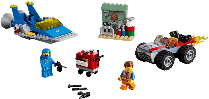 Конструктор LEGO (ЛЕГО) The Lego Movie 2: The Second Part 70821 Emmet and Benny's 'Build and Fix' Workshop!