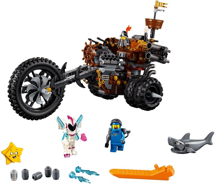 Конструктор LEGO (ЛЕГО) The Lego Movie 2: The Second Part 70834 MetalBeard's Heavy Metal Motor Trike!