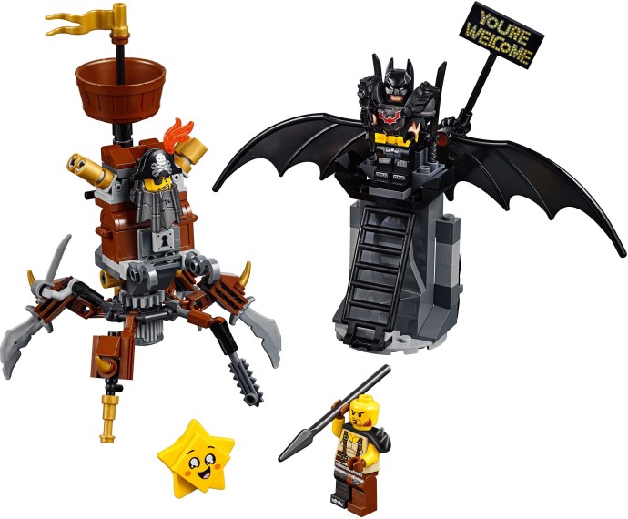 Конструктор LEGO (ЛЕГО) The Lego Movie 2: The Second Part 70836 Battle-Ready Batman and MetalBeard