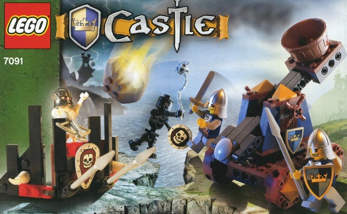 Конструктор LEGO (ЛЕГО) Castle 7091 Knight's Catapult Defense