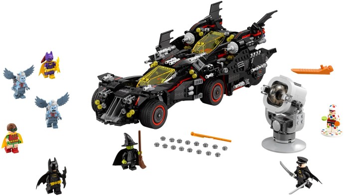 Конструктор LEGO (ЛЕГО) The LEGO Batman Movie 70917 The Ultimate Batmobile