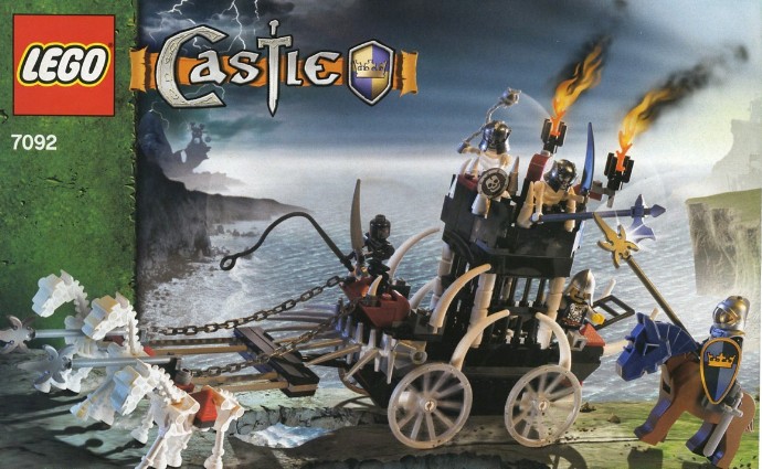 Конструктор LEGO (ЛЕГО) Castle 7092 Skeletons' Prison Carriage