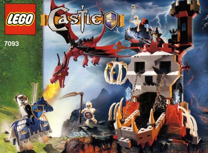 Конструктор LEGO (ЛЕГО) Castle 7093 Skeleton Tower