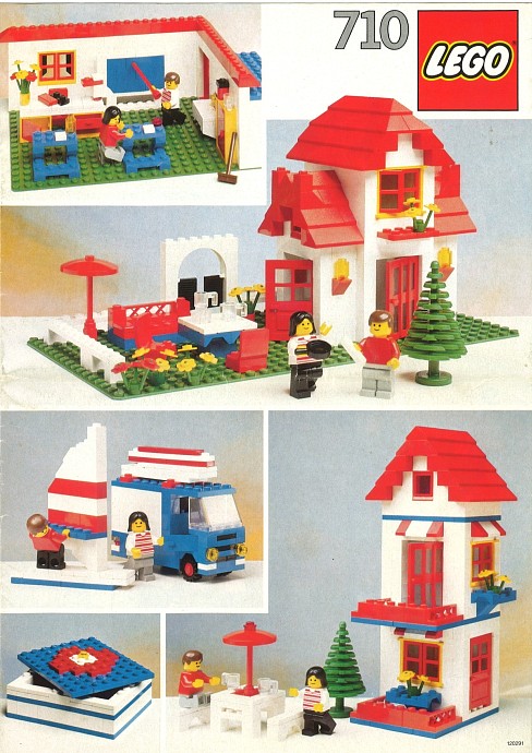 Конструктор LEGO (ЛЕГО) Basic 710 Basic Building Set, 7+