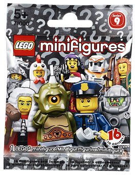 Конструктор LEGO (ЛЕГО) Collectable Minifigures 71000 LEGO Minifigures Series 9 {Random bag}