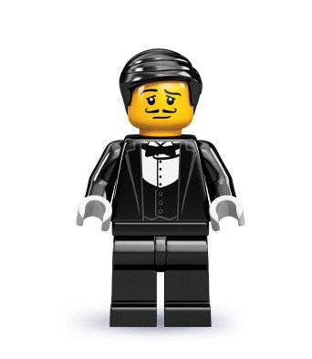 Конструктор LEGO (ЛЕГО) Collectable Minifigures 71000 Waiter