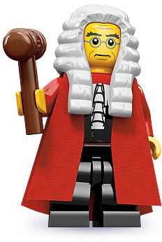 Конструктор LEGO (ЛЕГО) Collectable Minifigures 71000 Judge