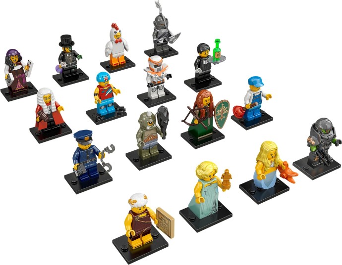 Конструктор LEGO (ЛЕГО) Collectable Minifigures 71000 LEGO Collectable Minifigures Series 9 - Complete