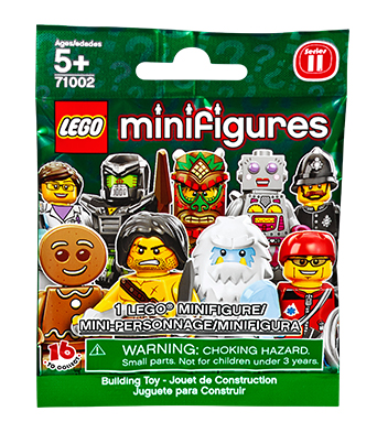 Конструктор LEGO (ЛЕГО) Collectable Minifigures 71002 LEGO Minifigures Series 11 {Random bag}