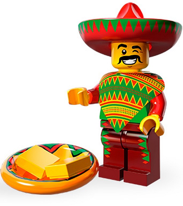 Конструктор LEGO (ЛЕГО) Collectable Minifigures 71004 Taco Tuesday Guy