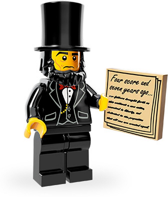 Конструктор LEGO (ЛЕГО) Collectable Minifigures 71004 Abraham Lincoln