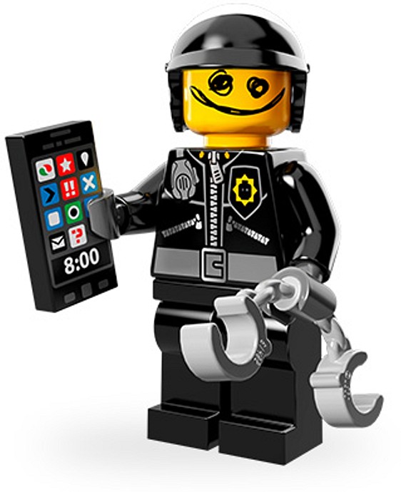 Конструктор LEGO (ЛЕГО) Collectable Minifigures 71004 Scribble-Face Bad Cop