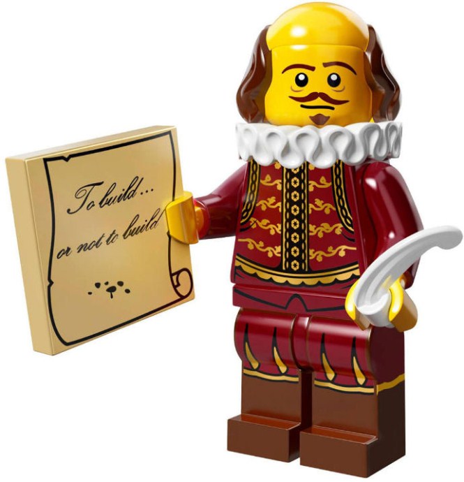 Конструктор LEGO (ЛЕГО) Collectable Minifigures 71004 William Shakespeare